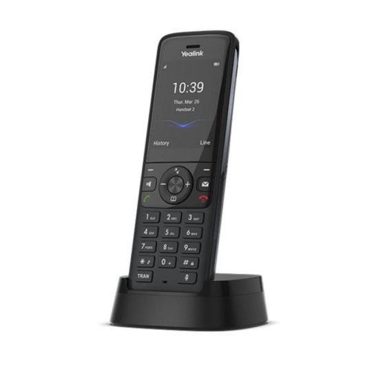 Telefone Yealink W78H Preto TFT 2.4 polegadas DECT 10 terminais