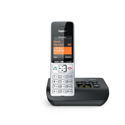 Telefon Gigaset COMFORT 500A DECT Analog Lautsprecher 200 Kontakte