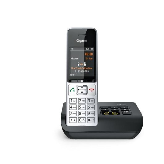 Telefon Gigaset COMFORT 500A DECT Analog Lautsprecher 200 Kontakte