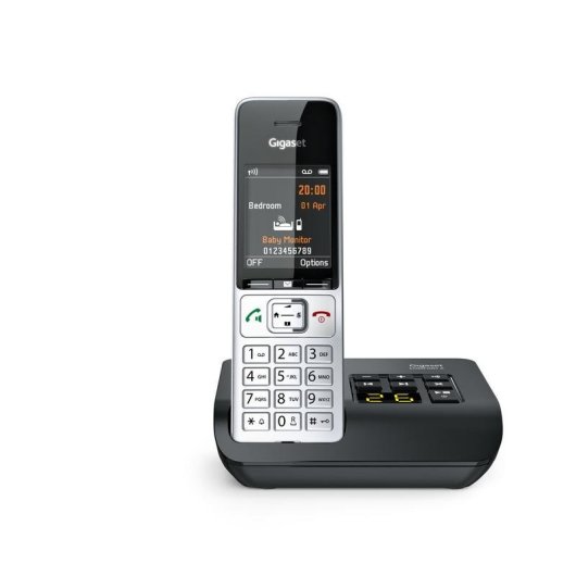 Telefon Gigaset COMFORT 500A DECT Analog Lautsprecher 200 Kontakte