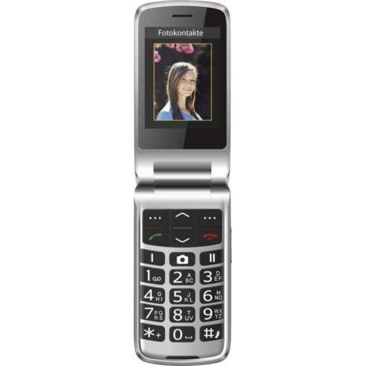 Handy Beafon SL645 2.8" Schwarz Silber 3 MP Kamera Single SIM