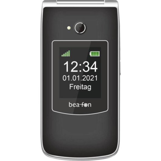 Handy Beafon SL645 2.8" Schwarz Silber 3 MP Kamera Single SIM