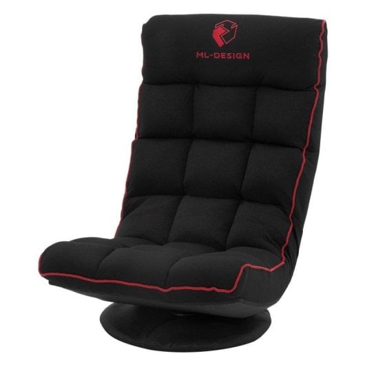 Silla de suelo gaming ML Design Giratoria 360° Ajustable Ergonómica