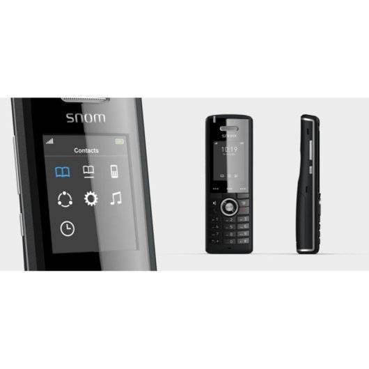 Téléphone sans fil Snom M65 Noir TFT 2 pouces DECT