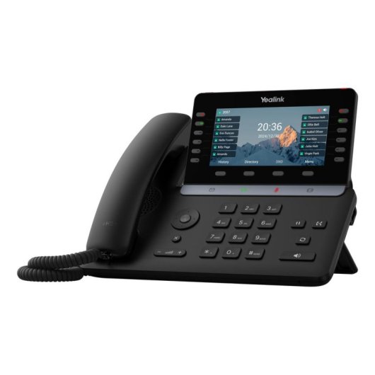 IP-Telefon Yealink T85W Schwarz 5.5 Bluetooth 5.0 Wi-Fi 6