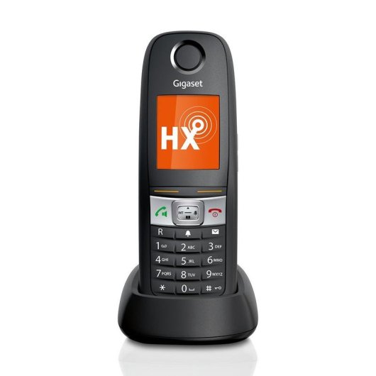 Téléphone sans fil Gigaset E630HX Noir LCD 1.8 pouces DECT