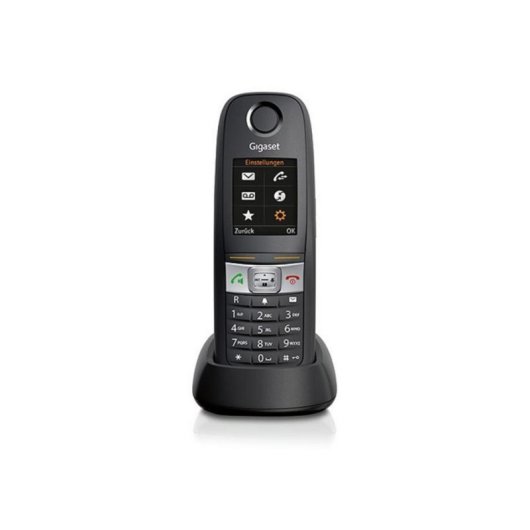 Téléphone sans fil Gigaset E630HX Noir LCD 1.8 pouces DECT