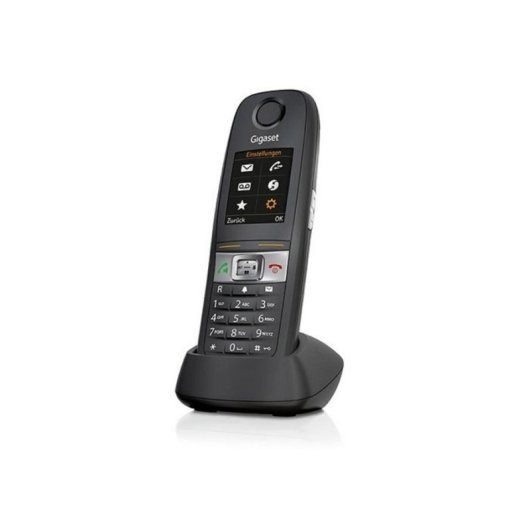 Téléphone sans fil Gigaset E630HX Noir LCD 1.8 pouces DECT