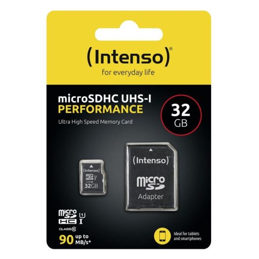 MicroSD-Karte Intenso 3424480 32GB Klasse 10 UHS-I U1 Robust