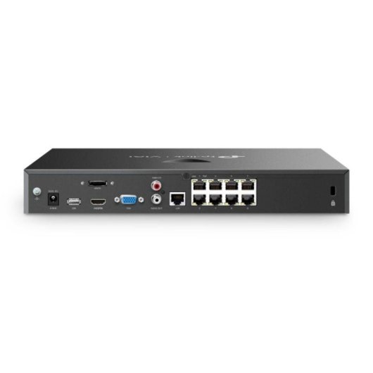 Grabadora NVR para Cámara IP TP-Link VIGI NVR2008H-8MP 8 canales 4K 32TB HDD PoE