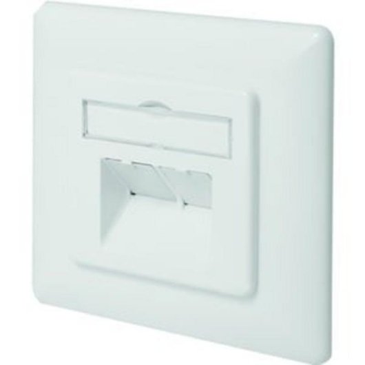 Netzwerkdose Digitus CAT 6A EA Unterputz geschirmt 2x RJ-45 weiß