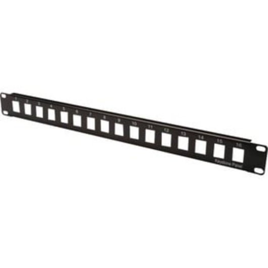 Panneau de brassage Digitus 16 ports rack 1U noir SPCC