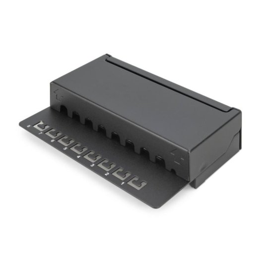 Panel de parcheo Digitus CAT 6 de sobremesa Clase E apantallado 8 puertos