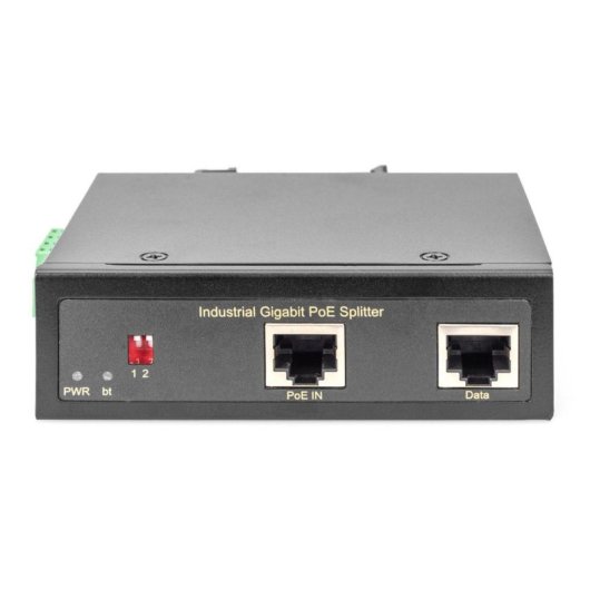 Hub Digitus 1 Port Gigabit PoE++ 10/100/1000Base-T Metall IP30