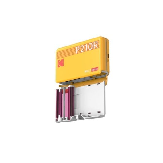 Kodak ICRG260 Cartucho Fotográfico 4pass 60 Impresiones 5,3x8,6cm para Mini Shot 2/Mini Shot 2 Retro/Mini 2/Mini 2 Retro
