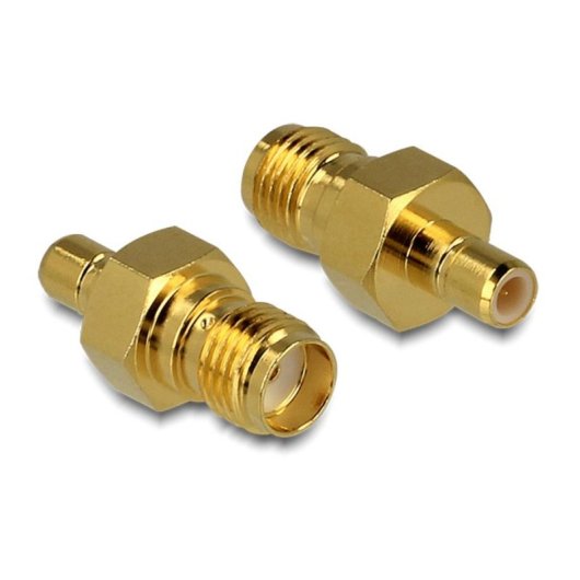 Conector Delock 88828 SMA para SMB macho dourado
