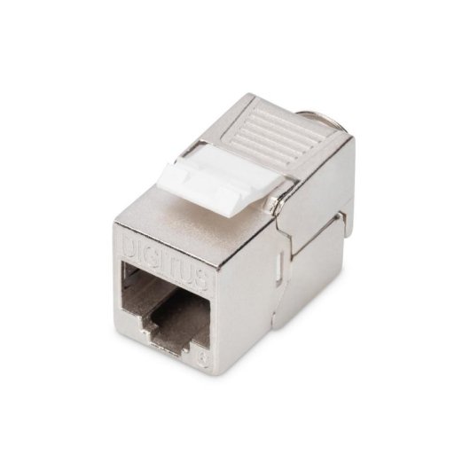 Keystone Modul Digitus CAT 6 Geschirmt RJ-45 Flach Silber