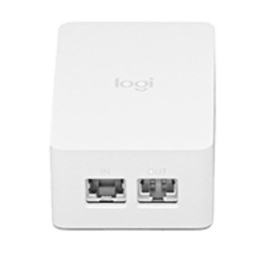 Adaptateur POE Logitech 952-000074 Cat5e 30W Blanc 2 ports