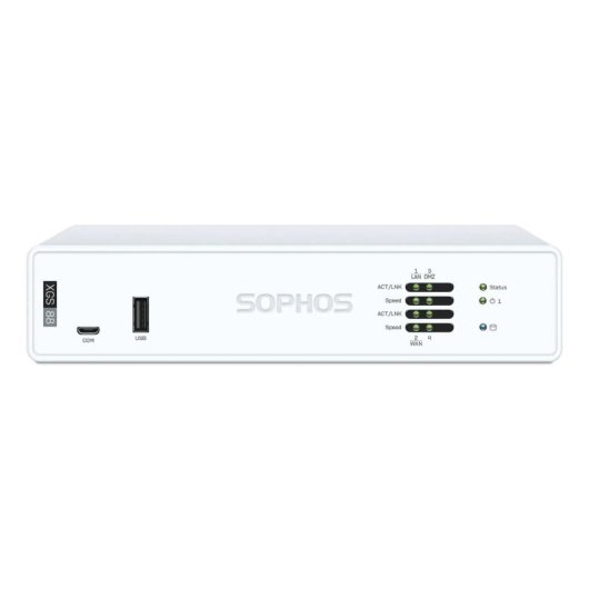 Cortafogo Sophos XGS 88 9,9 Gbit/s VPN 16GB eMMC 4 portas