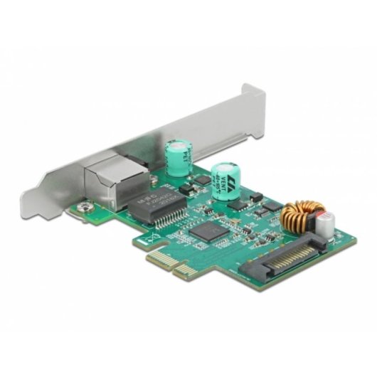 Tarjeta de Red Delock PCI Express 2,5 Gigabit LAN PoE+ Interna