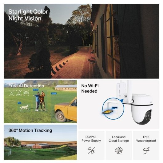 Überwachungskamera TP-Link TAPO C501GW FullHD Nachtsicht Außen Alarm Zwei-Wege-Audio