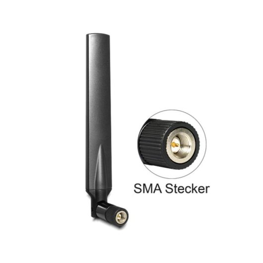 Antena DeLOCK 88451 5 dBi Omnidireccional RP-SMA para GSM/UMTS/LTE