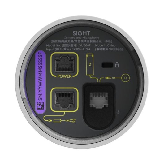 Caméra de vidéoconférence Logitech Sight 4K Ultra HD 60 fps Blanc