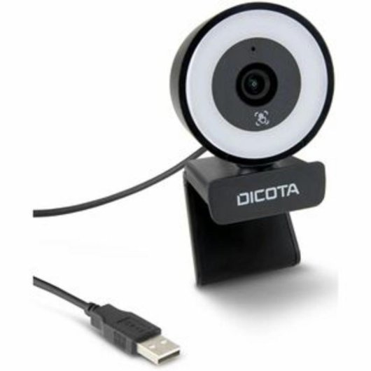Webcam Dicota D32066 5MP 4K Ultra HD USB 2.0 Autofocus Microfone