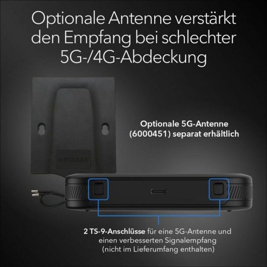 Router Netgear M3 WiFi 6 5G 2900 Mbps Dupla Banda Portátil