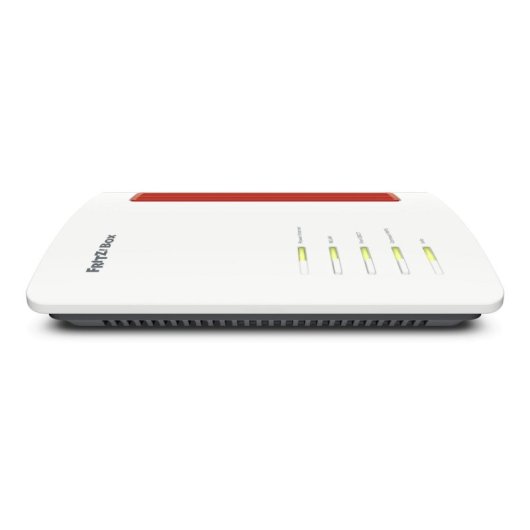 Router Fritz Box 4690 RJ-45 WiFi 7 5,76 Gbps Doble Banda Rojo Blanco