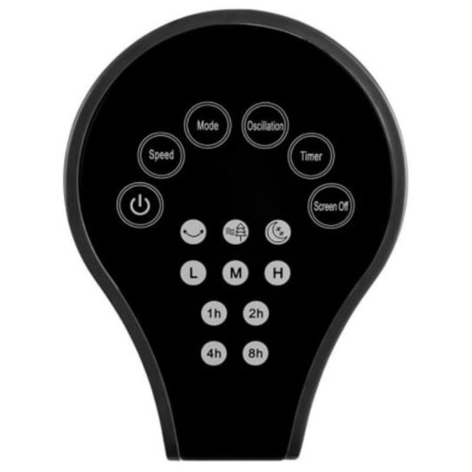 Coluna de Ar Orbegozo TWM 1050 45W 3 Velocidades Comando Silenciosa Temporizador