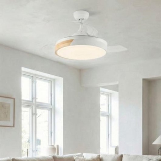 Ventilatore da soffitto Orbegozo 35W 6 velocità con telecomando e luce