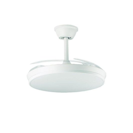Ventilateur de Plafond avec Lumière Orbegozo CP 158105 30W 105cm 6 Vitesses Pales Rétractables Télécommande