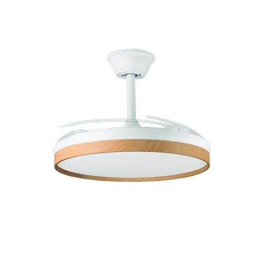 Ventilatore da Soffitto con Luce Orbegozo CP 160105 30W 105cm 6 Velocità Pale Retrattili LED Telecomando