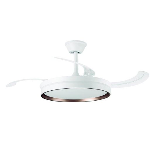 Ventilador de Techo Orbegozo CP 161105 30W 6 Velocidades Aspas Retráctiles con Luz LED