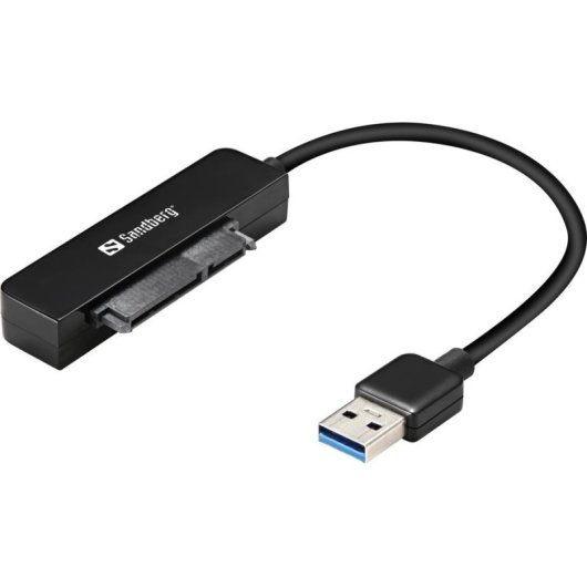 Adapter Sandberg USB 3.0 SATA Schwarz 5 Gbit/s Kompakt 2.5"