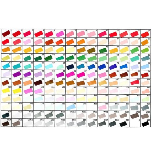 Set De 168 Rotuladores En Colores Variados. Doble Punta: Fina Y Ancha En El Mismo Rotulador.