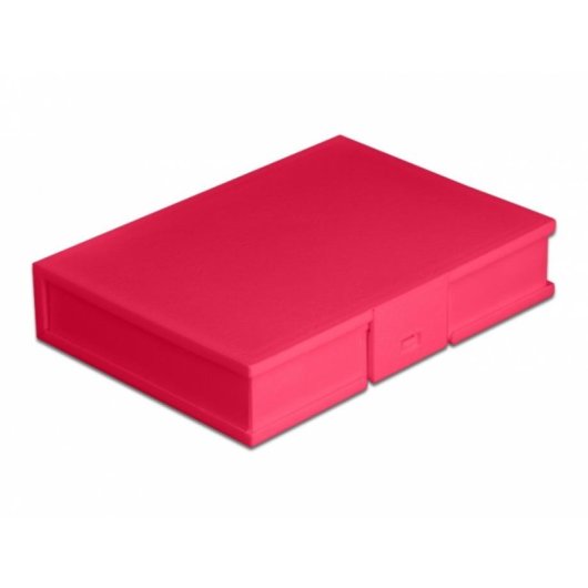 Funda Delock Caja de protección 3.5? roja