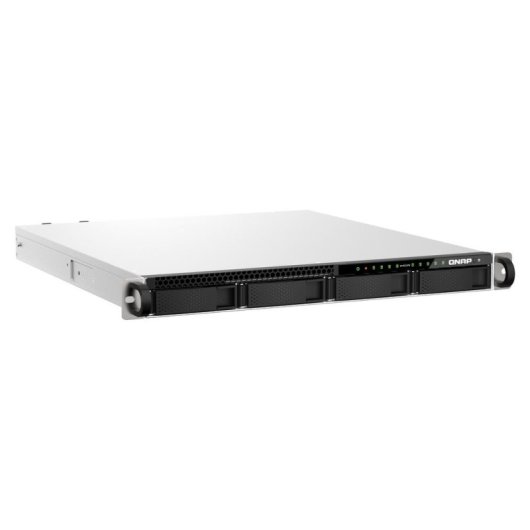 Servidor NAS rack 1U QNAP Xeon E-2334 16GB DDR4 9 baias 10GbE QuTS hero