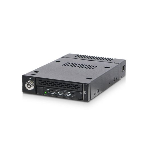 Caja PC Icy Dock MB833M2K-B M.2 Metal Preto com Trava e LED Atividade