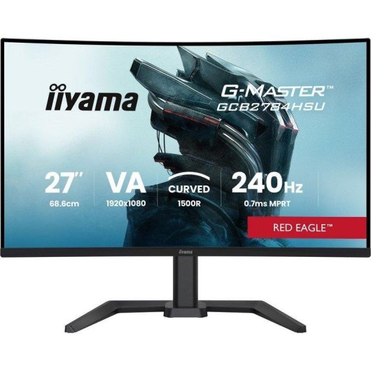 Monitor iiyama G-MASTER GCB2784HSU-B1 27" FullHD 240Hz VA Curvo FreeSync HDR10 0.7ms