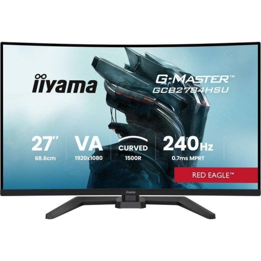 Monitor iiyama G-MASTER GCB2784HSU-B1 27" FullHD 240Hz VA Curvo FreeSync HDR10 0.7ms