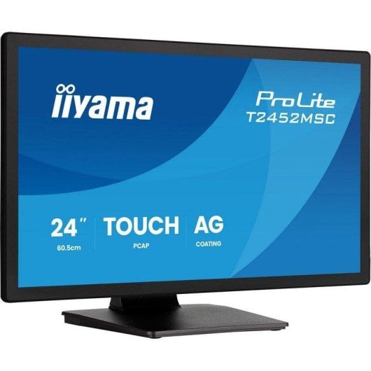 Monitor PC iiyama T2452MSC-B2AG 24" Full HD 120Hz IPS Touch 5ms Edge-to-Edge