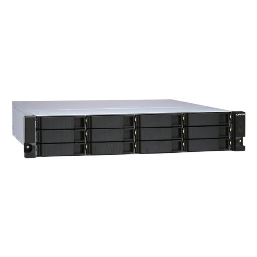 Caja PC QNAP TL-R1200S-RP Rack 2U Metallo Nero Grigio Hot-swap SATA