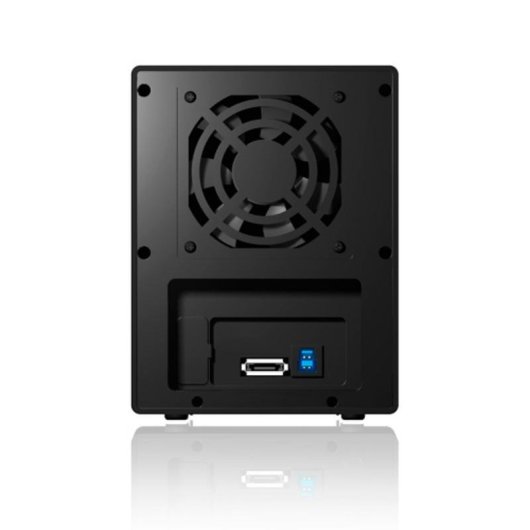 Caja PC ICY BOX IB-RD3640SU3 3.5 Aluminium Schwarz RAID Hot-swap USB eSATA