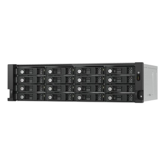Caja PC QNAP TL-R1600PES-RP Rack 2U Aço Preto Cinza PCIe SATA 16 baias