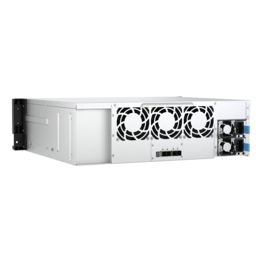 Caja PC QNAP TL-R1600PES-RP Rack 2U Aço Preto Cinza PCIe SATA 16 baias