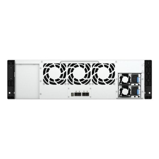 Caja PC QNAP TL-R1600PES-RP Rack 2U Aço Preto Cinza PCIe SATA 16 baias