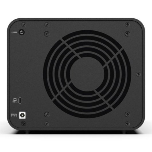 Disco Duro externo TerraMaster 4 bahías USB-C 10 Gbps SATA escritorio sin discos