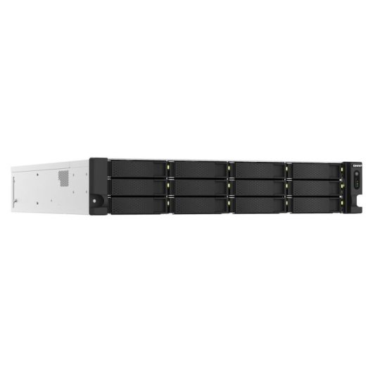 Servidor NAS rack QNAP 2U Xeon E-2334 16GB DDR4 18 bahías 10GbE QuTS hero